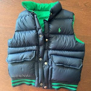 Polo Ralph Lauren Boys Reversible Puffer Vest